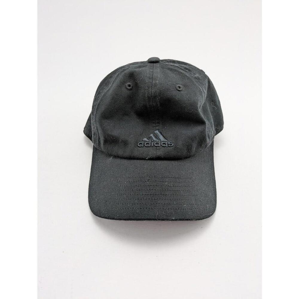 Mens Adidas Aeroready‎ Adjustable Blackout Black Baseball Cap Hat One Size